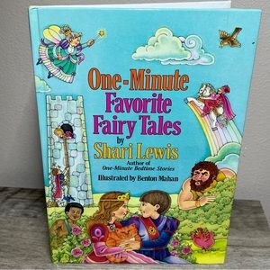 Vintage “One Minute Favorite Fairy Tales by Shari Lewis” Hardcover First Edition